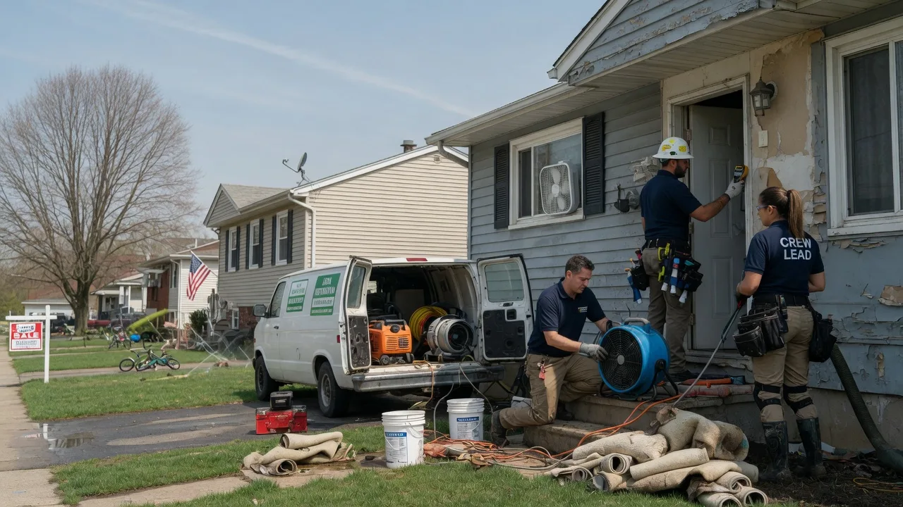 Flood Cleanup in Newark Valley, NY near me